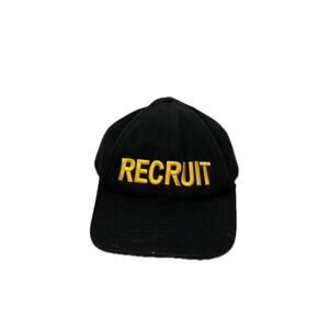 Recruit Navy Blue and Yellow Snapback Baseball Cap